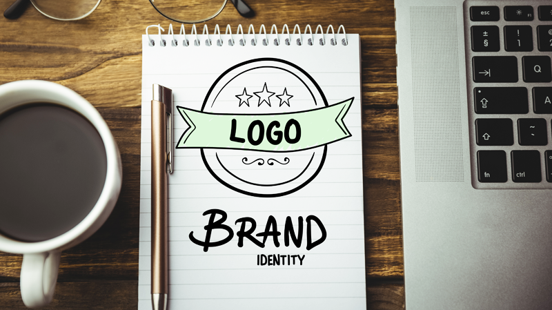 Laptop showing website